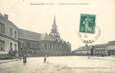 CPA FRANCE 76 "Foucarmont, l'Eglise et la Place des Catelliers"