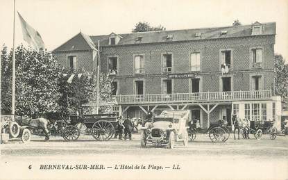CPA FRANCE 76 "Berneval sur mer, Hotel de la plage"