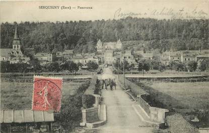 CPA FRANCE 27 "Serquigny, Panorama"