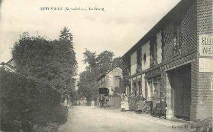 CPA FRANCE 76 "Esteville, le bourg"