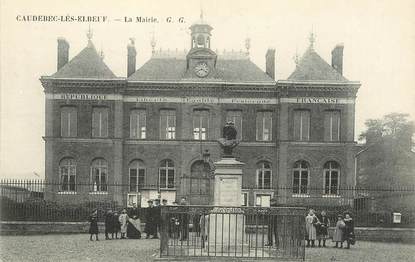 CPA FRANCE 76 "Caudebec lès Elbeuf, la Mairie"