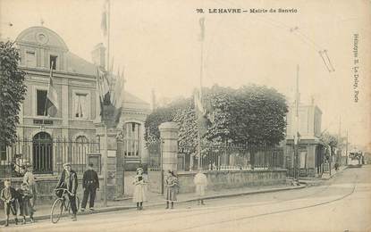 CPA FRANCE 76 "Le Havre, la Mairie de Sanvic"