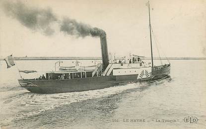 CPA FRANCE 76 "Le Havre, la Touque" / BATEAU