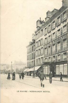 CPA FRANCE 76 "Le Havre, le Normandy Hotel"