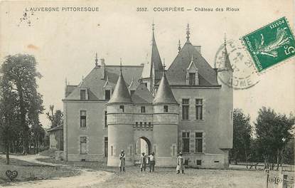 CPA FRANCE 63 "Courpière, Chateau des Rioux"