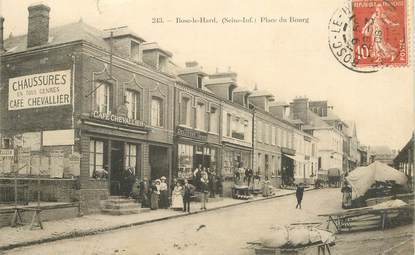 CPA FRANCE 76 "Bosc le Hard, Place du Bourg"