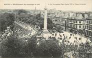 44 Loire Atlantique / CPA FRANCE 44 "Nantes, rétablissement des processions en 1921, la procession place Louis XVI et cours Saint André"