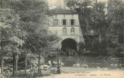 / CPA FRANCE 09 "Lezat, le moulin"