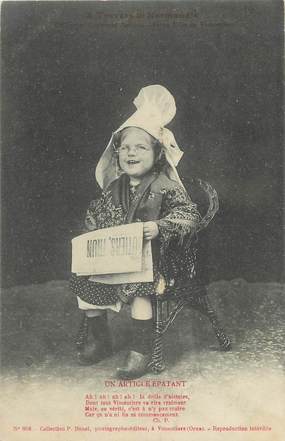 / CPA FRANCE 14 "Petite fille de Vimoutiers" / FOLKLORE NORMAND / ENFANT