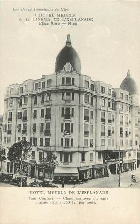 CPA FRANCE 06 "Nice, hôtel meublé de l'Esplanade" CINEMA