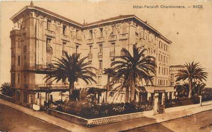 / CPA FRANCE 06 "Nice, hôtel Pension Chardonnens"