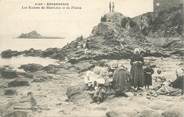 29 Finistere / CPA FRANCE 29 "Douarnenez, les rochers du Men Léon et du Fimiou"