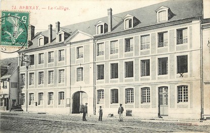 CPA FRANCE 27 "Bernay, le collège"