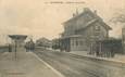 CPA FRANCE 59 "Bourbourg, la gare" / TRAIN