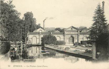 CPA FRANCE 27 "Evreux, la Filature Saint Pierre"