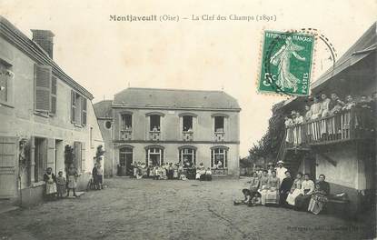 CPA FRANCE  60 "Montjavoult, la Clef des Champs"