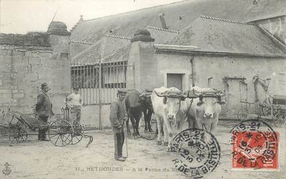 CPA FRANCE  60 "Rethondes, A la Ferme"