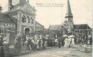 60 Oise CPA FRANCE  60 "Sarcus, le jour de l'Inauguration de l'Ecole de Garçons, 1910"