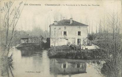/ CPA FRANCE 16 "Chasseneuil, la Bonnieure et le moulin des planches"