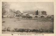16 Charente / CPA FRANCE 16 "Chabanais, l'écluse et le pont "