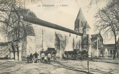 / CPA FRANCE 16 "La Couronne, l'église"