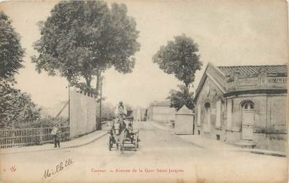 / CPA FRANCE 16 "Cognac, avenue de la gare Saint Jacques"