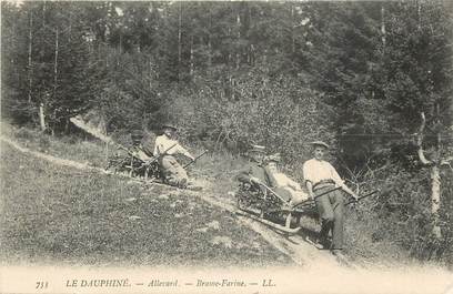 CPA FRANCE 38 "Allevard les Bains, Brame Farine, Ed.L.L."