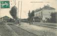 CPA FRANCE 38 "Pont de Beauvoisin, la gare" / TRAIN