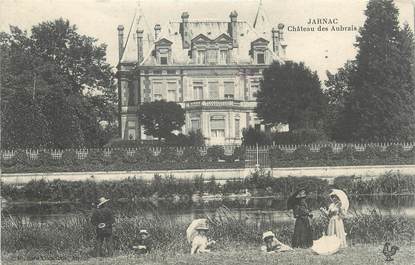 / CPA FRANCE 16 "Jarnac, château des Aubrais"