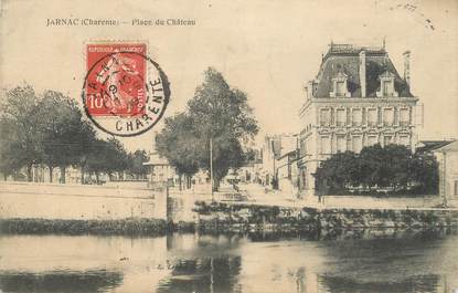 / CPA FRANCE 16 "Jarnac, place du château"