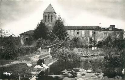 / CPSM FRANCE 16 "Lesterps, abbaye"