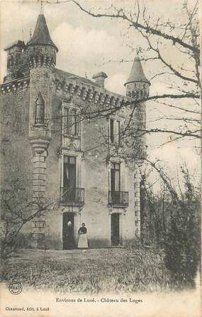 / CPA FRANCE 16 "Environs de Luxé, château des Loges"