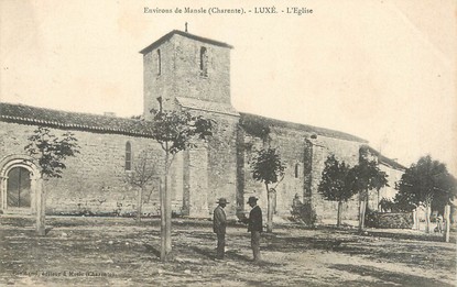 / CPA FRANCE 16 "Luxé, l'église"