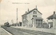 62 Pa De Calai CPA FRANCE 62 "Frethun, la gare" / TRAIN