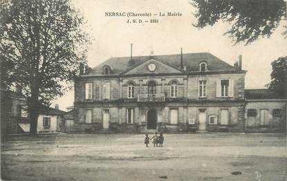/ CPA FRANCE 16 "Nersac, la mairie "