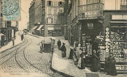 CPA FRANCE 62 "Boulogne sur Mer, rue Victor Hugo"