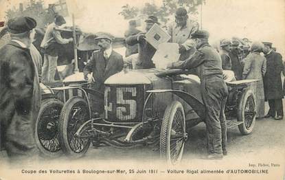 CPA FRANCE 62 "Boulogne sur Mer, coupe des Voiturettes, 1911"