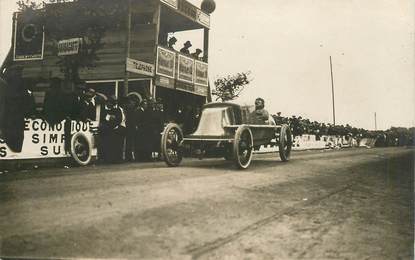  CARTE PHOTO FRANCE 62 "Boulogne sur Mer, course automobile"