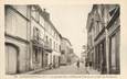 / CPA FRANCE 16 "La Rochefoucauld, la grande rue, l'hôtel de France et la café de Plaisance"