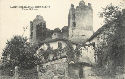 / CPA FRANCE 16 "Saint Germain de Confolens, vieux château"