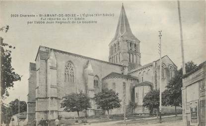 / CPA FRANCE 16 "Saint Amant de Boixe, l'église"