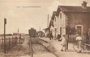 17 Charente Maritime / CPA FRANCE 17 "Gare de Bourcefranc"