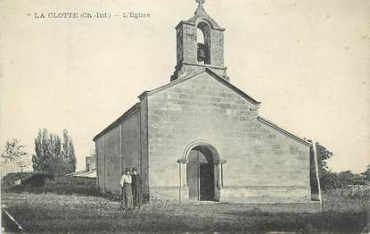 / CPA FRANCE 17 "La Clotte, l'église"