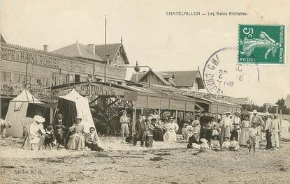 / CPA FRANCE 17 "Chatelaillon, les bains Richelieu"