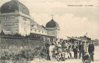 / CPA FRANCE 17 "Chatelaillon, le casino"