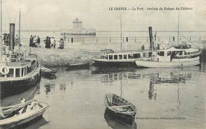 / CPA FRANCE 17 "Le Chapus, le port" / BATEAU