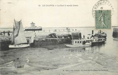 / CPA FRANCE 17 "Le Chapus, le port à marée basse"