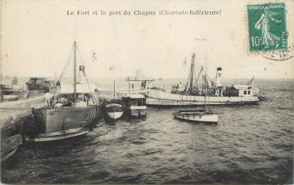 / CPA FRANCE 17 "Le fort et le port de Chapus"