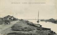 17 Charente Maritime / CPA FRANCE 17 "La Grève, canal de la Seudre à la Tremblade"