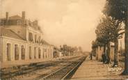 17 Charente Maritime / CPA FRANCE 17 "Gare de Jonzac"